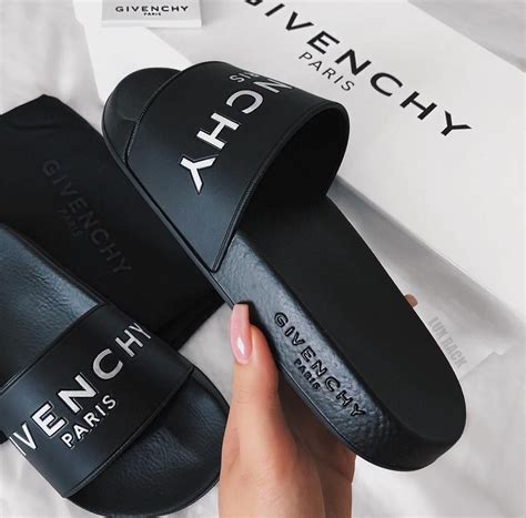 mens givenchy slides fake|givenchy slides white and black.